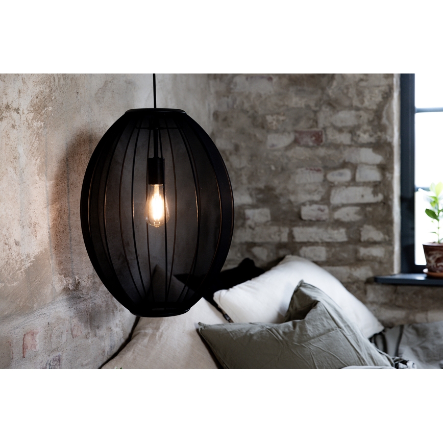 Markslöjd 108795 - Chandelier on a string FLORENCE 1xE27/40W/230V black
