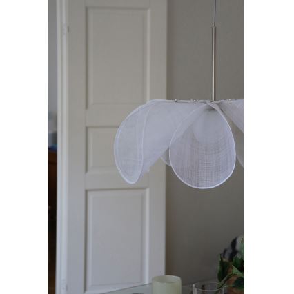 Markslöjd 108818 - Chandelier on a string STYRKA 1xE27/40W/230V d. 75 cm white