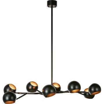 Markslöjd 108852 - Chandelier on a pole EDGAR 8xE14/40W/230V black