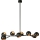 Markslöjd 108852 - Chandelier on a pole EDGAR 8xE14/40W/230V black