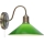 Markslöjd 108866 - Wall lamp VELA 1xE27/40W/230V brass/green