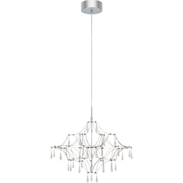 Markslöjd 108869 - LED Dimmable crystal chandelier on a string EFESOS LED/14W/230V d. 60 cm