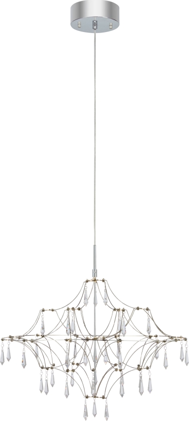 Markslöjd 108869 - LED Dimmable crystal chandelier on a string EFESOS LED/14W/230V d. 60 cm