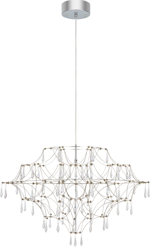 Markslöjd 108870 - LED Dimmable crystal chandelier on a string EFESOS LED/25W/230V d. 80 cm