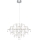 Markslöjd 108870 - LED Dimmable crystal chandelier on a string EFESOS LED/25W/230V d. 80 cm