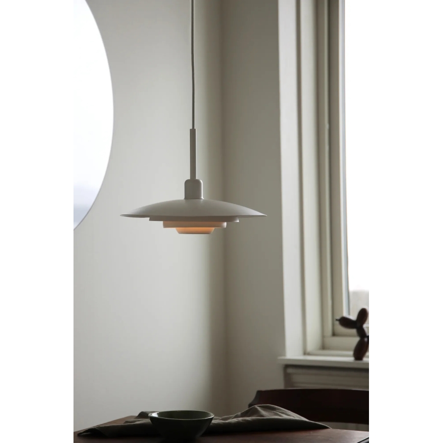 Markslöjd 108874 - PINY cable-suspended pendant light 1x E27 / 60W / 230V, Ø 35 cm, white