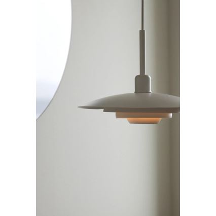 Markslöjd 108874 - PINY cable-suspended pendant light 1x E27 / 60W / 230V, Ø 35 cm, white