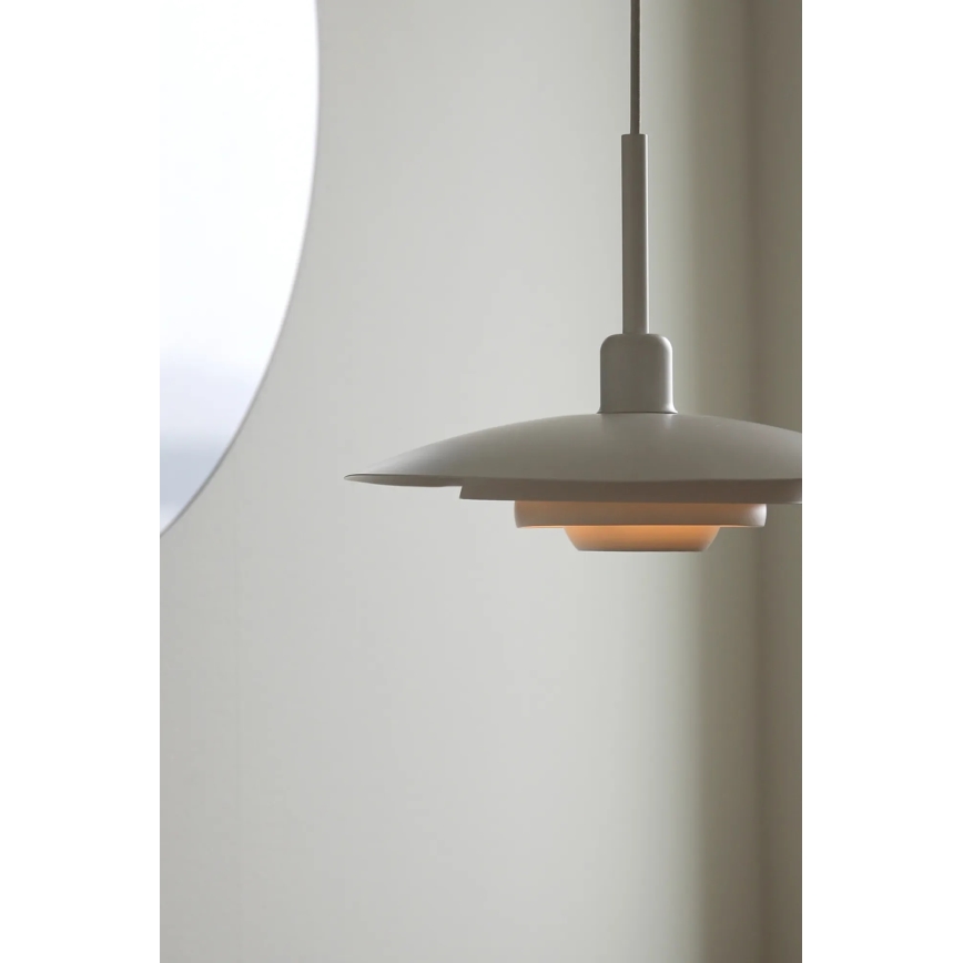 Markslöjd 108874 - PINY cable-suspended pendant light 1x E27 / 60W / 230V, Ø 35 cm, white