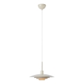 Markslöjd 108875 - PINY cable-hung pendant light 1xE27/60W/230V, Ø 35 cm, beige