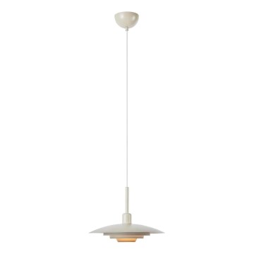 Markslöjd 108875 - PINY cable-hung pendant light 1xE27/60W/230V, Ø 35 cm, beige