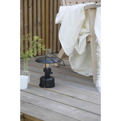 Markslöjd 108893 - FANOS LED Dimmable Outdoor Rechargeable Table Lamp, LED/2.5W/3.7V, 4000 mAh, IP44, Black