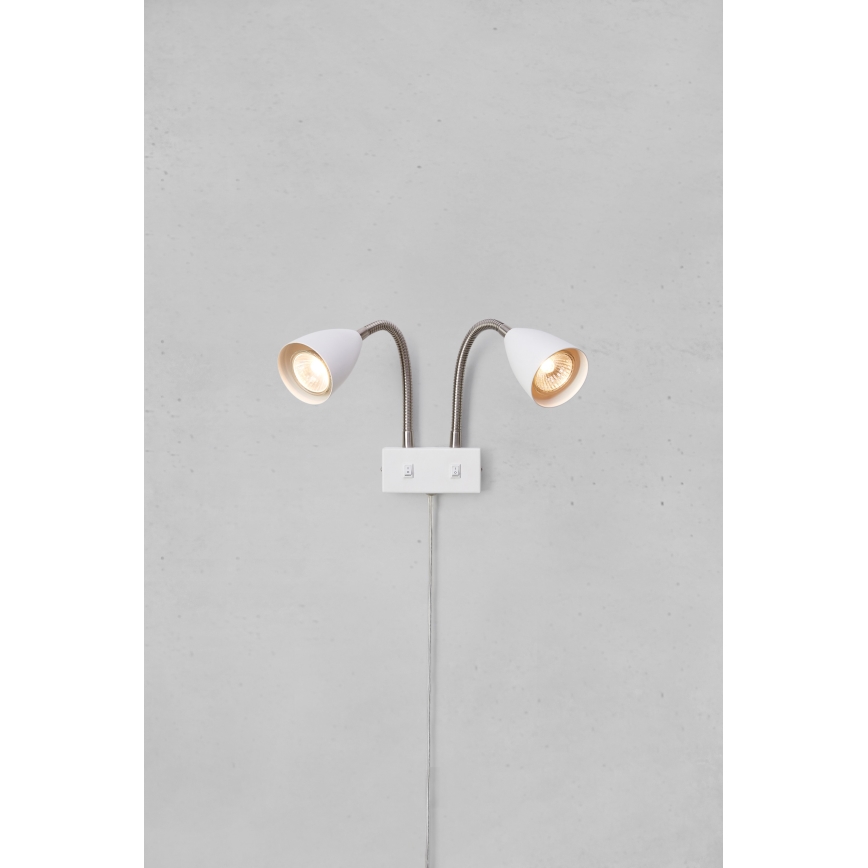 Markslöjd 108900 - CIRO Wall-mounted Spotlight 2xGU10/7W/230V White