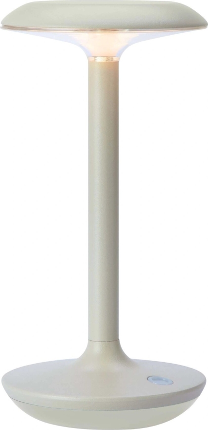 Markslöjd 108917 - LED Dimmable outdoor rechargeable table lamp PETIT LED/2W/1800 mAh 2200/2700/3000K IP44 grey