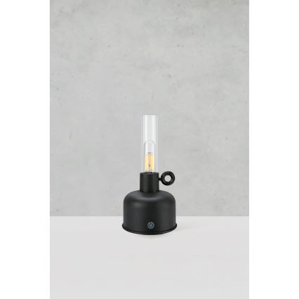 Markslöjd 108919 - LED Dimmable outdoor rechargeable table lamp ASTRID LED/2W/1200 mAh IP44 black