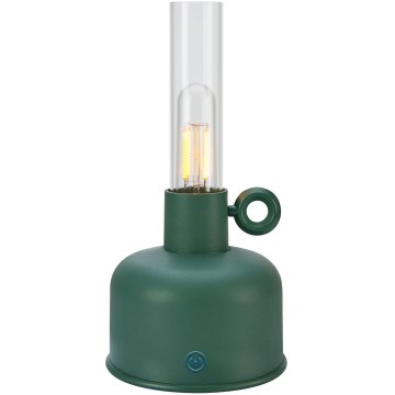 Markslöjd 108920 - LED Dimmable outdoor rechargeable table lamp ASTRID LED/2W/1200 mAh IP44 green