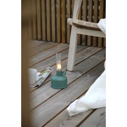 Markslöjd 108920 - LED Dimmable outdoor rechargeable table lamp ASTRID LED/2W/1200 mAh IP44 green