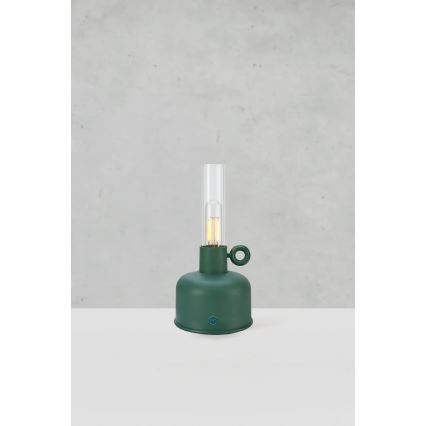 Markslöjd 108920 - LED Dimmable outdoor rechargeable table lamp ASTRID LED/2W/1200 mAh IP44 green
