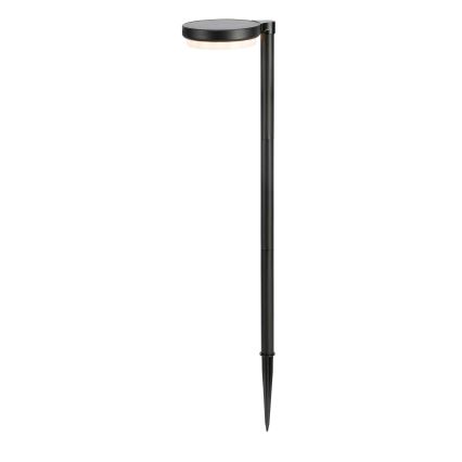 Markslöjd 108953 - Dimmable LED solar lamp FRAME LED/2W/3,7V 4000 mAh IP44 black