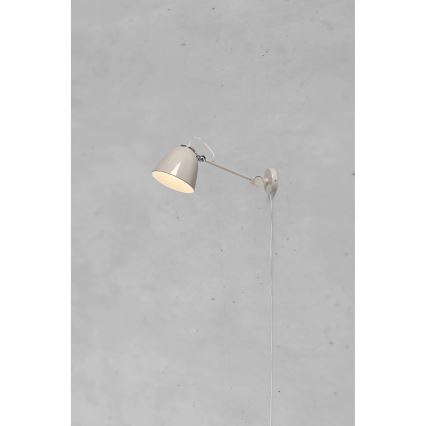 Markslöjd 108964 - TILT wall lamp 1xE27/60W/230V, grey