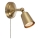 Markslöjd 108978 - TINY wall-mounted spotlight 1xGU10/7W/230V brass