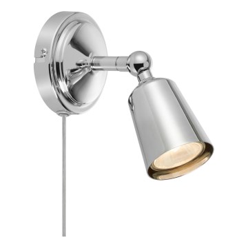 Markslöjd 108979 - TINY Wall-Mounted Spotlight 1xGU10/7W/230V, Polished Chrome