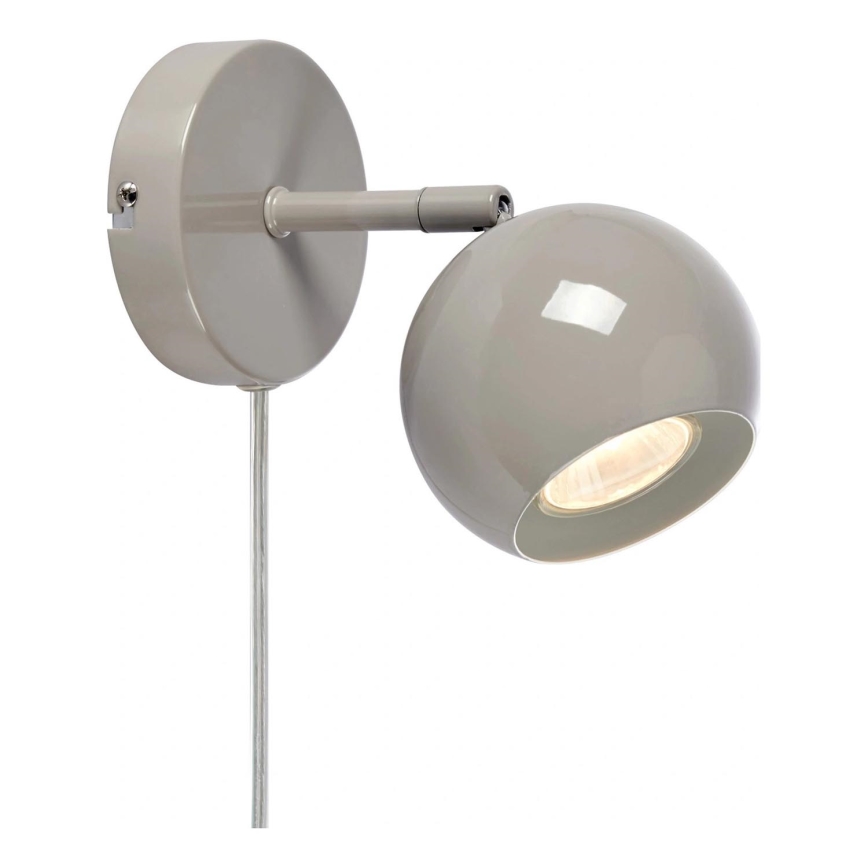 Markslöjd 108983 - POP Wall-mounted Spotlight 1xGU10/7W/230V Gray
