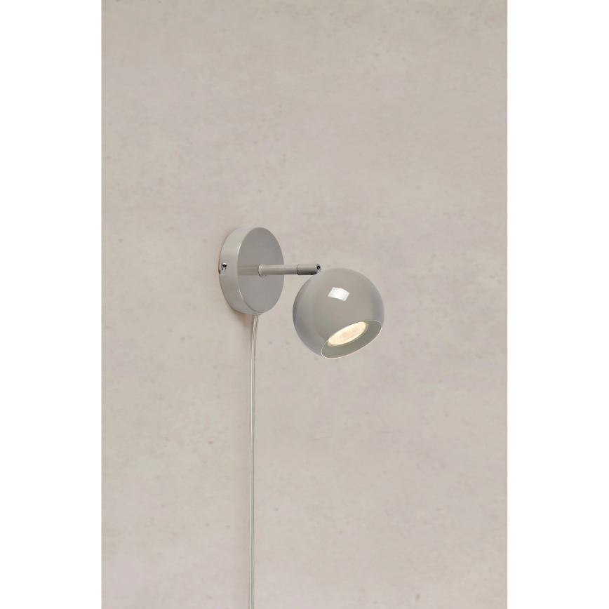 Markslöjd 108983 - POP Wall-mounted Spotlight 1xGU10/7W/230V Gray