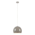 Markslöjd 108986 - POP pendant light on cable 1xE27/40W/230V Ø 28 cm grey