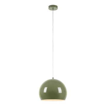 Markslöjd 108988 - POP Cable Pendant 1xE27/40W/230V, dia. 28 cm, green
