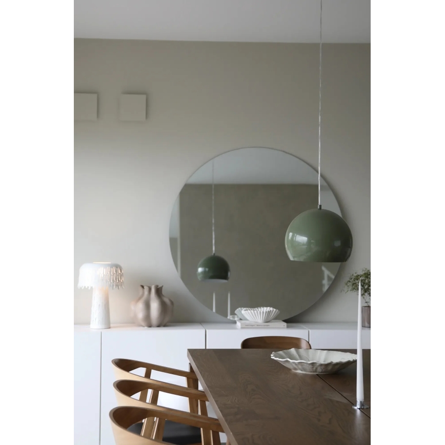 Markslöjd 108988 - POP Cable Pendant 1xE27/40W/230V, dia. 28 cm, green