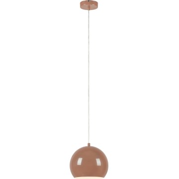 Markslöjd 108990 - POP cable pendant lamp 1xGU10/7W/230V Ø 20 cm brown
