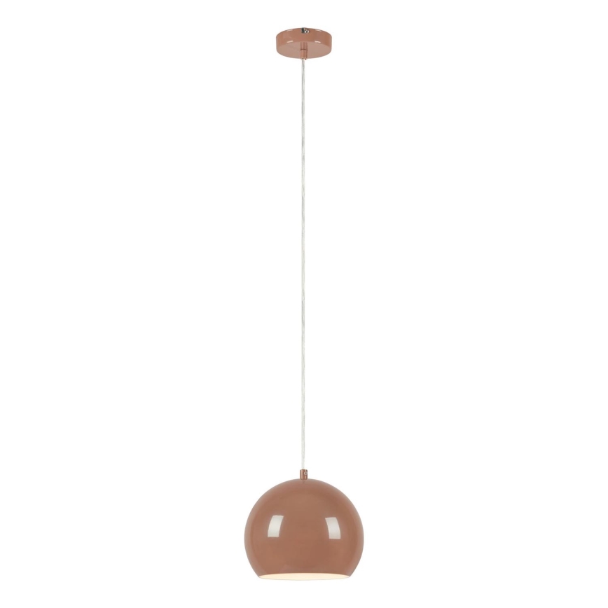 Markslöjd 108990 - POP cable pendant lamp 1xGU10/7W/230V Ø 20 cm brown