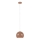 Markslöjd 108990 - POP cable pendant lamp 1xGU10/7W/230V Ø 20 cm brown