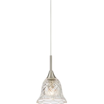 Markslöjd 109012 - LUNA cable pendant 1xE14/40W/230V matte chrome