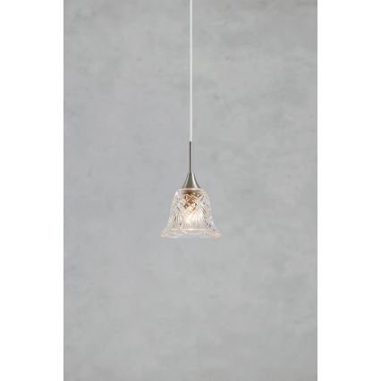 Markslöjd 109012 - LUNA cable pendant 1xE14/40W/230V matte chrome
