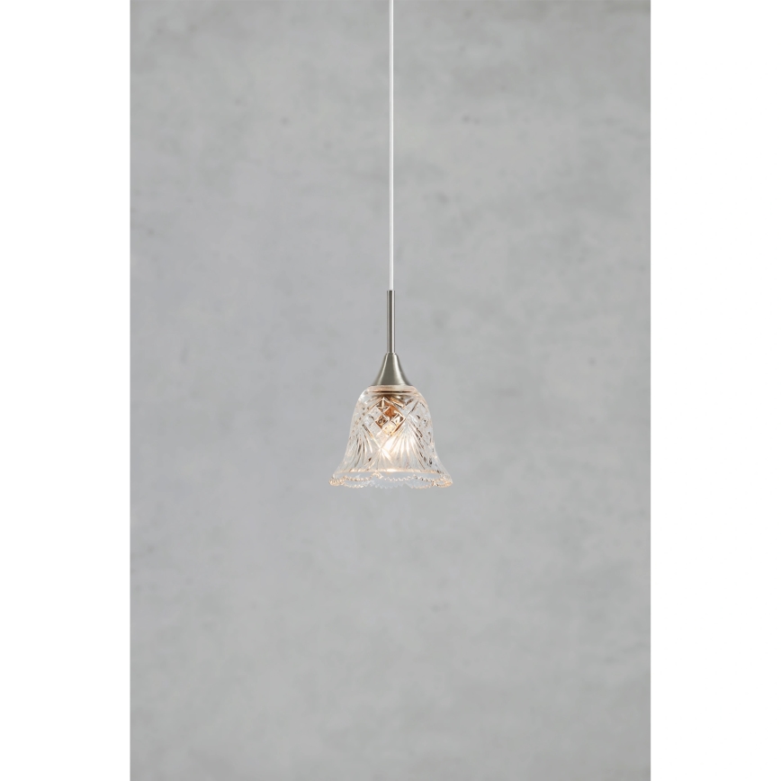 Markslöjd 109012 - LUNA cable pendant 1xE14/40W/230V matte chrome
