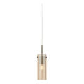 Markslöjd 109015 - TIBIA cable-hung pendant light 1xE14/40W/230V smoky beige/brass