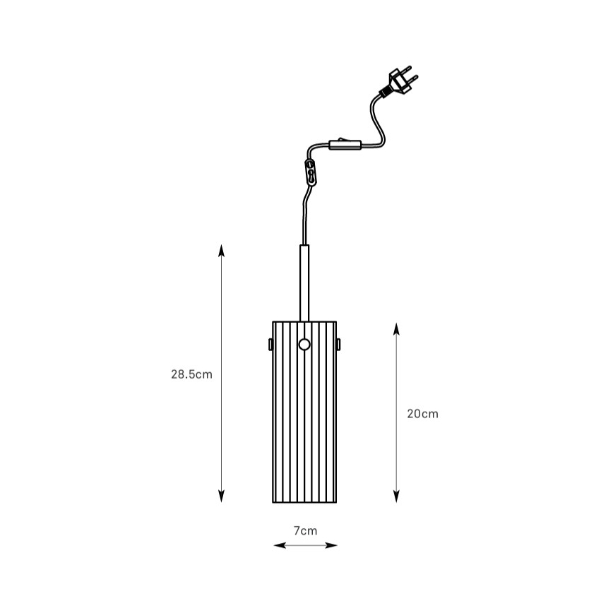 Markslöjd 109015 - TIBIA cable-hung pendant light 1xE14/40W/230V smoky beige/brass