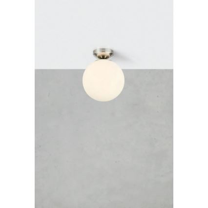 Markslöjd 109024 - STINTINO Bathroom Ceiling Light 1xE14/40W/230V IP44 Matte Chrome