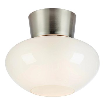 Markslöjd 109025 - MALAGA bathroom ceiling light 1xE27/40W/230V Ø 25 cm IP44 matte chrome