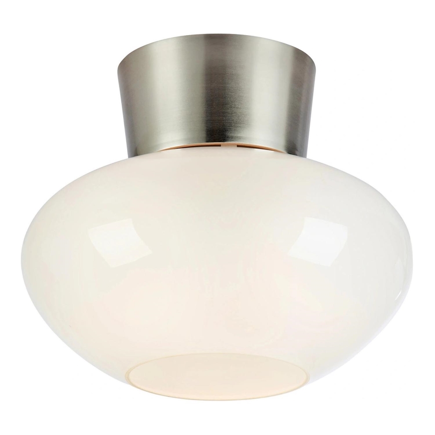 Markslöjd 109025 - MALAGA Ceiling Light 1xE27/40W/230V, Ø 25 cm, Matte Chrome