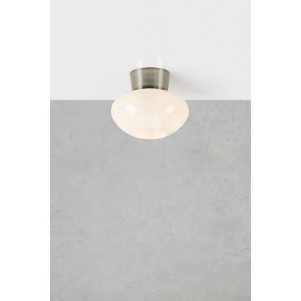 Markslöjd 109025 - MALAGA Ceiling Light 1xE27/40W/230V, Ø 25 cm, Matte Chrome