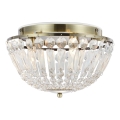 Markslöjd 109031 - ESTELLE Bathroom ceiling light 3xG9/20W/230V, Ø 30 cm, IP44, brass
