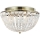 Markslöjd 109031 - ESTELLE Bathroom ceiling light 3xG9/20W/230V, Ø 30 cm, IP44, brass