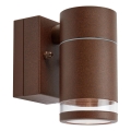 Markslöjd 109102 - LUNO Dimmable LED Outdoor Wall Light, 4.9W/230V, IP65, Brown