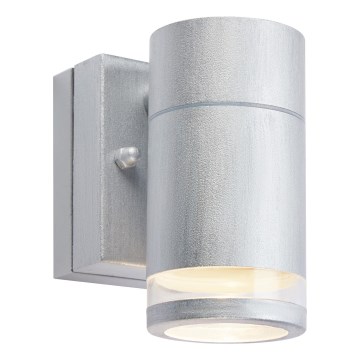 Markslöjd 109103 - Dimmable LED Outdoor Wall Light LUNO LED/4,9W/230V IP65 silver