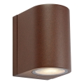 Markslöjd 109108 - ALOR Dimmable LED Outdoor Wall Light, 4.9W/230V, IP65, Brown