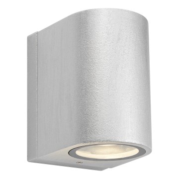 Markslöjd 109109 - LED Dimmable Outdoor Wall Light ALOR LED/4,9W/230V IP65 Silver