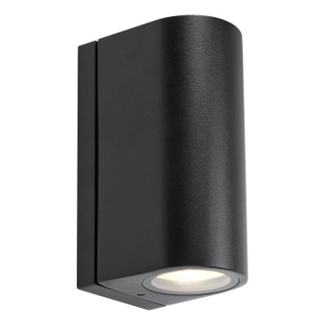 Markslöjd 109110 - ALOR Dimmable LED Outdoor Wall Light 2xLED/4.9W/230V IP65 Black