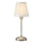 Markslöjd 109126 - ANNO LED dimmable rechargeable touch table lamp 1xE14/2W/2000 mAh white/brass